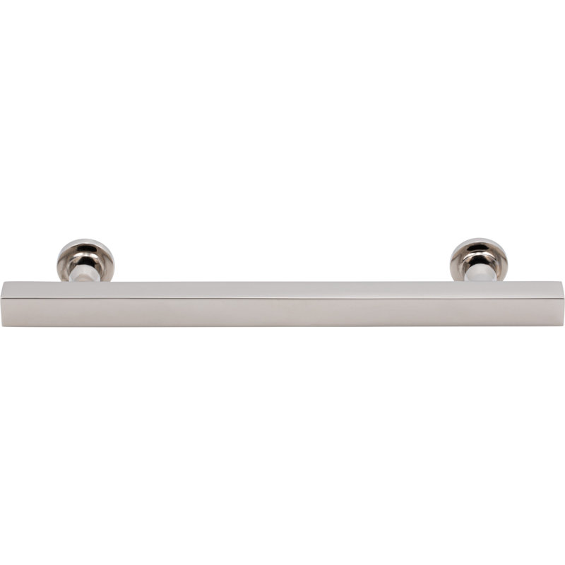 Dante Bar Pull, 5 1/16", Satin Brass