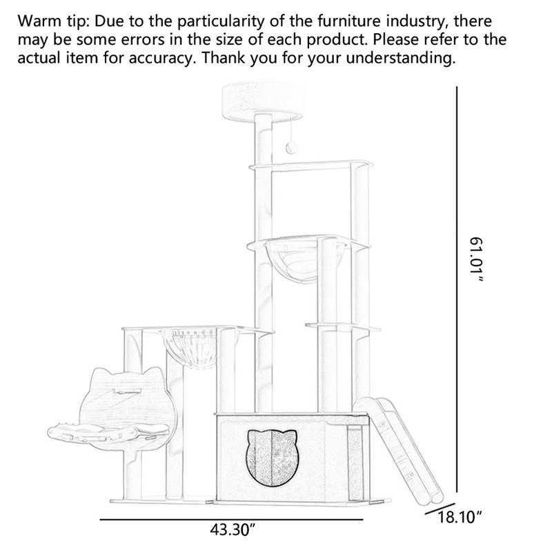 Multifunctional Creative Cat Tree