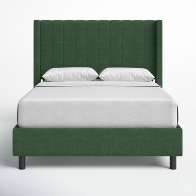 Bedina Upholstered Low Profile Standard Bed -  Joss & Main, C84E369B2D4344559E85084C3DD446A3