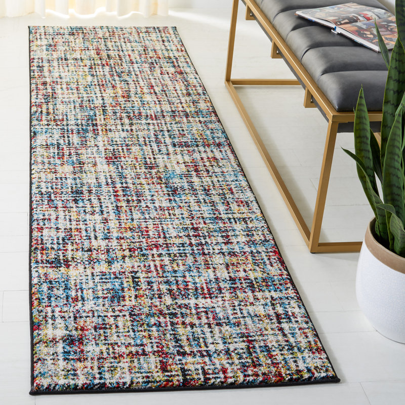 Hattan Porcello Performance Abstract Rug, Runner 2'3" x 8'