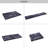 MAVAL Black Washable Rug 9X12 Area Rug (Black+Gray, 9'X12')-433478984