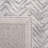 Jaylean Hand Tufted Wool/Cotton Chevron Rug in Silver-438864604