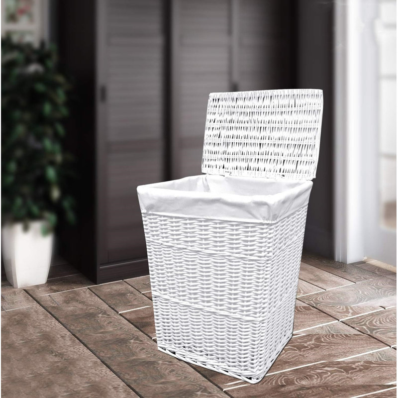 Wicker Laundry Basket