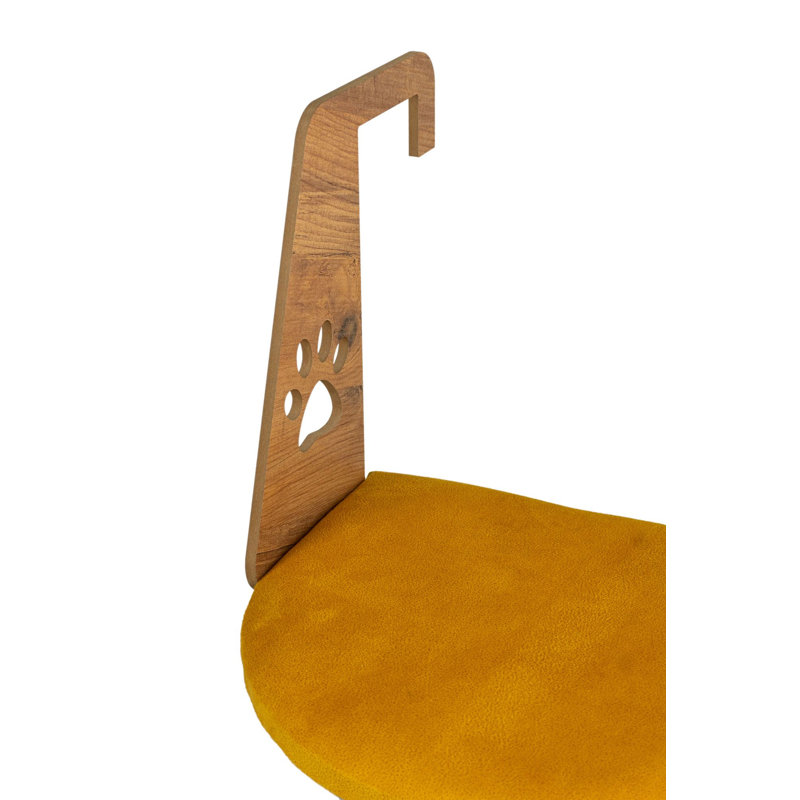 Lit pour animal de compagnie, Jaune
