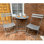 Ensemble bistro long pour 2 personnes 16,5 po Demia