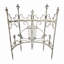 Panneaux de clôture de jardin et treillis d'escalade en fer forgé de qualité supérieure, barrière antirouille pour animaux