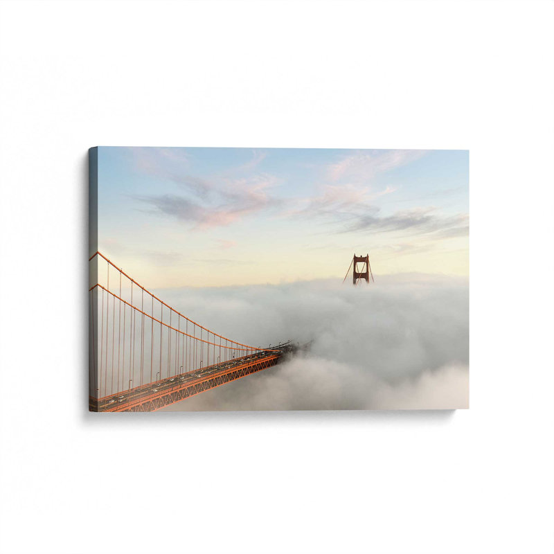 «Cloudline Drift», reproduction sur toile, 12 po x 18 po, Toile tendue