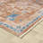 Aldora Spice Red Medallion Power-Loomed Cotton Area Rug-1207752894