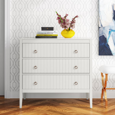 Kat 34.5'' W 3 - Drawer Dresser