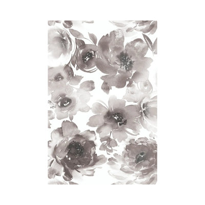 Springtime Black And White III by Kelsey Morris - Wrapped Canvas Painting