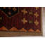 Tapis de couloir oriental marocain bourgogne noué à la main 3 x 10