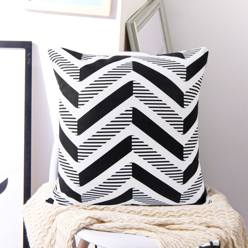Housse de coussin moderne carré