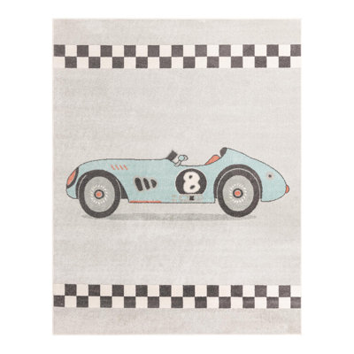 Whimsy Kids Polypropylene Plastic Rug