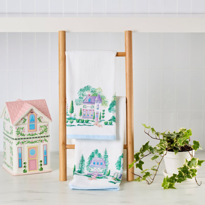 Lenox Spice Village Kitchen Towels In Multi