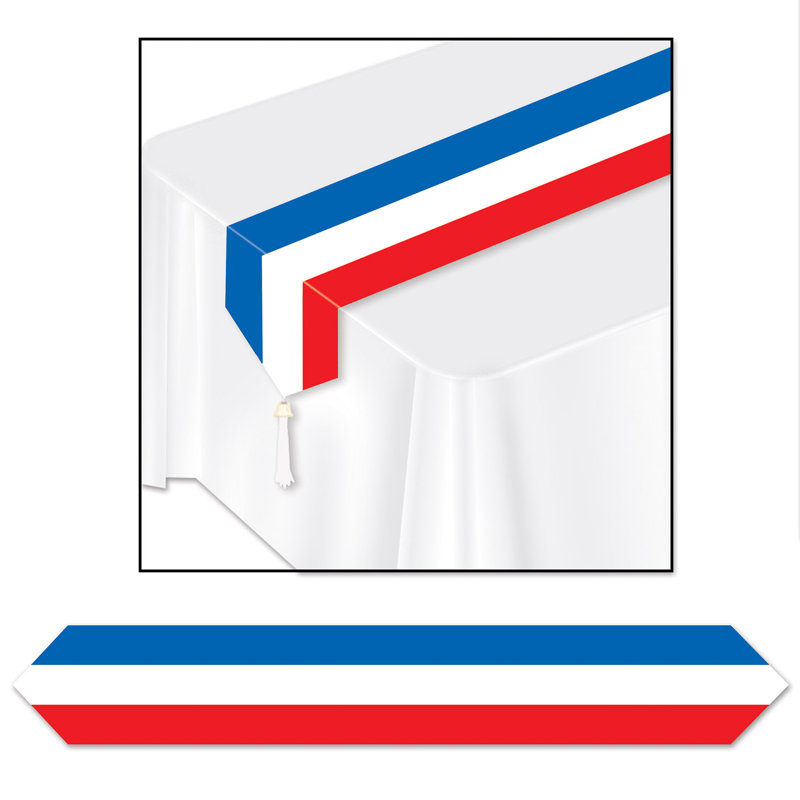 Chemin de table paperstock patriotique