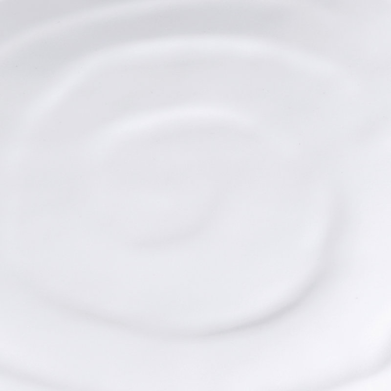 Plaque à pain en mélamine 5" zen, Blanc