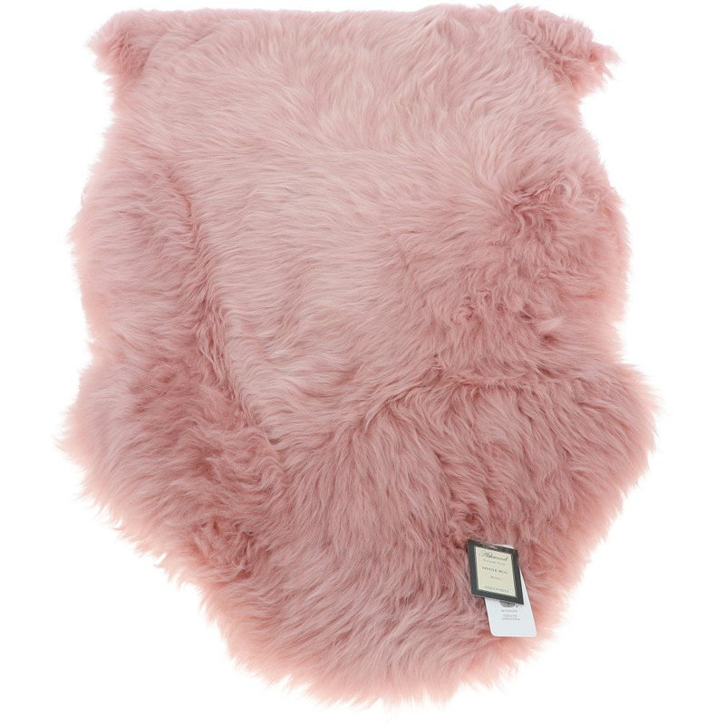 Single Australian Sheepskin Rug Rosa