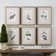 Floral Botanical Study - 6 Piece Single Picture Frame Print