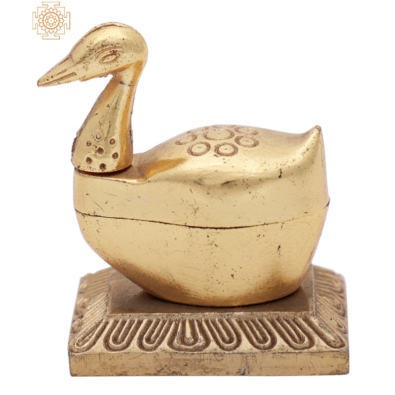 Boîte décorative canard
