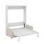 Lit escamotable double avec coussin-1491497976