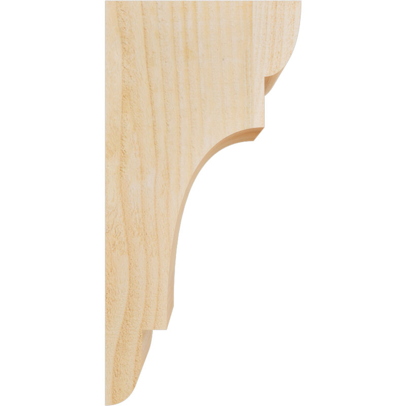 New Brighton Corbel, H 16 po x l 4 po x P 8 po, Sapin de Douglas, Sciage brut