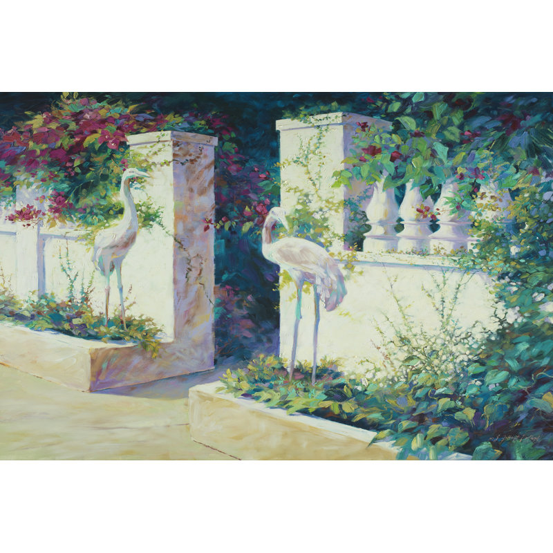 Sentinels - Wrapped Canvas Painting, 30cm H x 46cm W