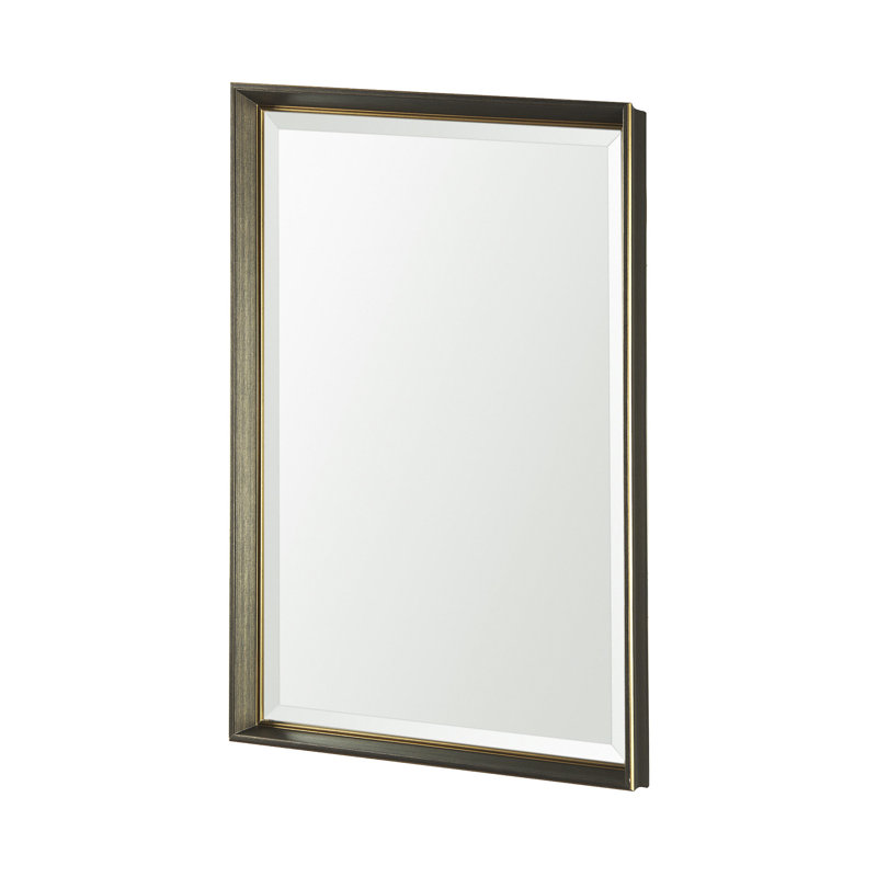 Miroir de salle de bain antique, Rectangulaire, 38 po x 26 po