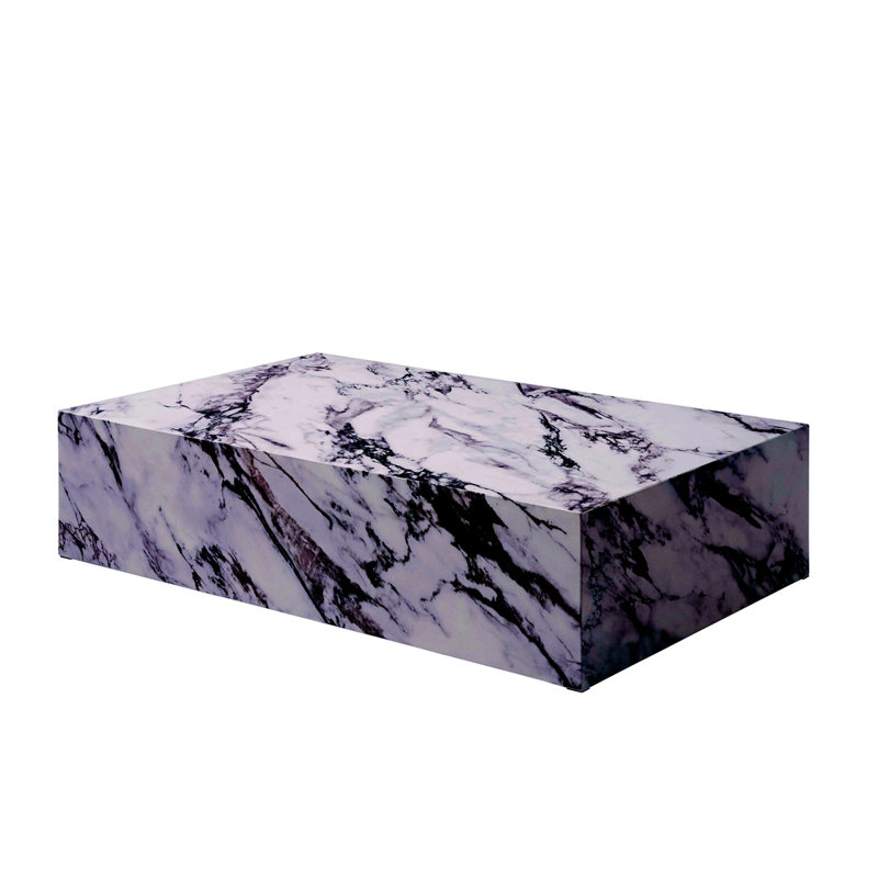 Table basse en pierre d'ingénierie