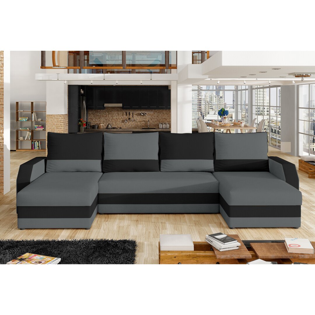 Ecksofa Asbed mit Bettfunktion