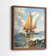 NAUTICAL Series CECLVII - Impression encadrée de qualité supérieure - Prêt à être accroché - Aucun clou requis-542722468-542722466