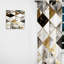 Rideau obscurcissant Esmira Exploration Golden Abstract Symmetry Iv-1562619155