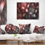 Coussin lombaire à texture en acier à cellules de cristal Abstract-30735177