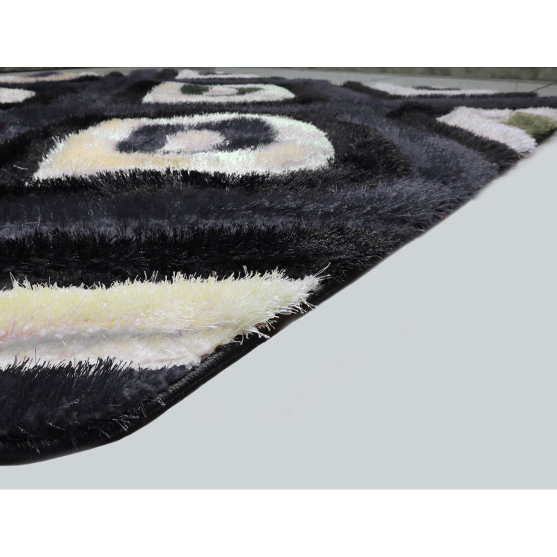 Demetres Abstract Rug, Runner 2' x 7'