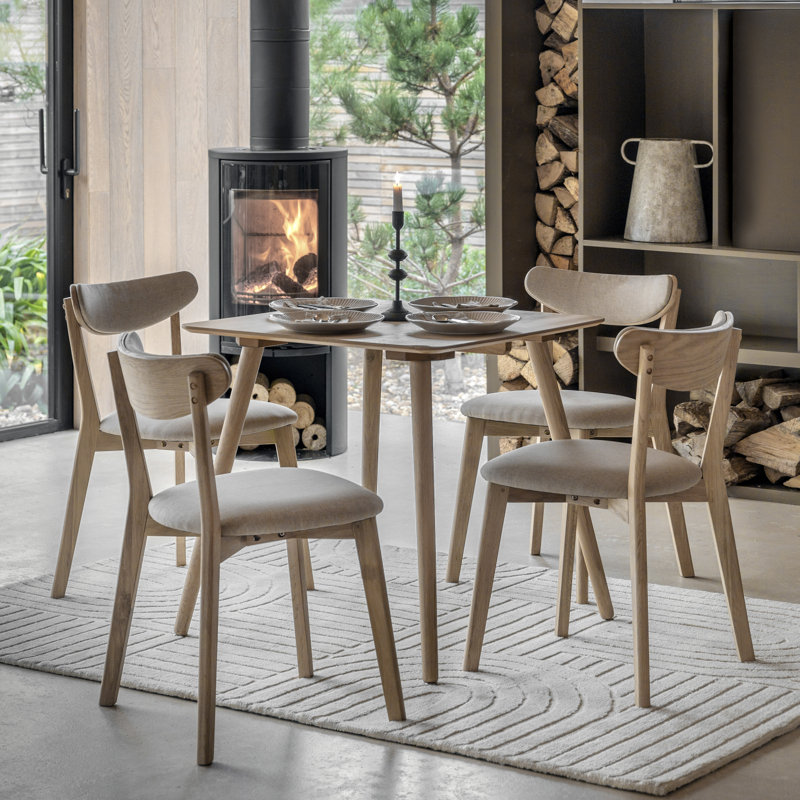 Roxane Dining Table, Natural