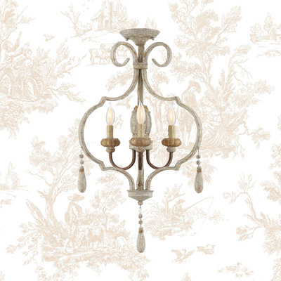 Laurel 3 - Light Dimmable Geometric Chandelier