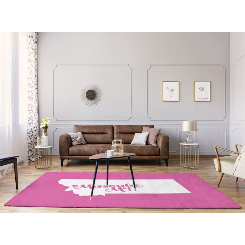 Tapis en poly-chenille missoula montana, Rectangle 8 pi x 10 pi