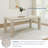 Chalonda Pine Solid Wood Dining Table-207847201-207847204