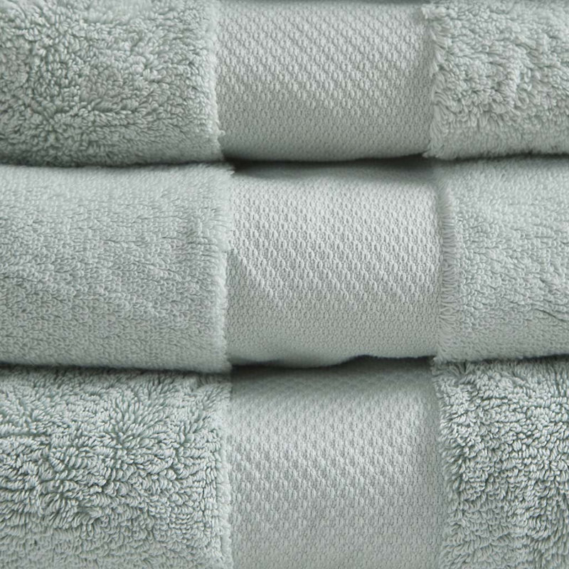 Ensemble de 6 pièces pour chambre d'amis 100% coton, Écume de mer, écume de mer