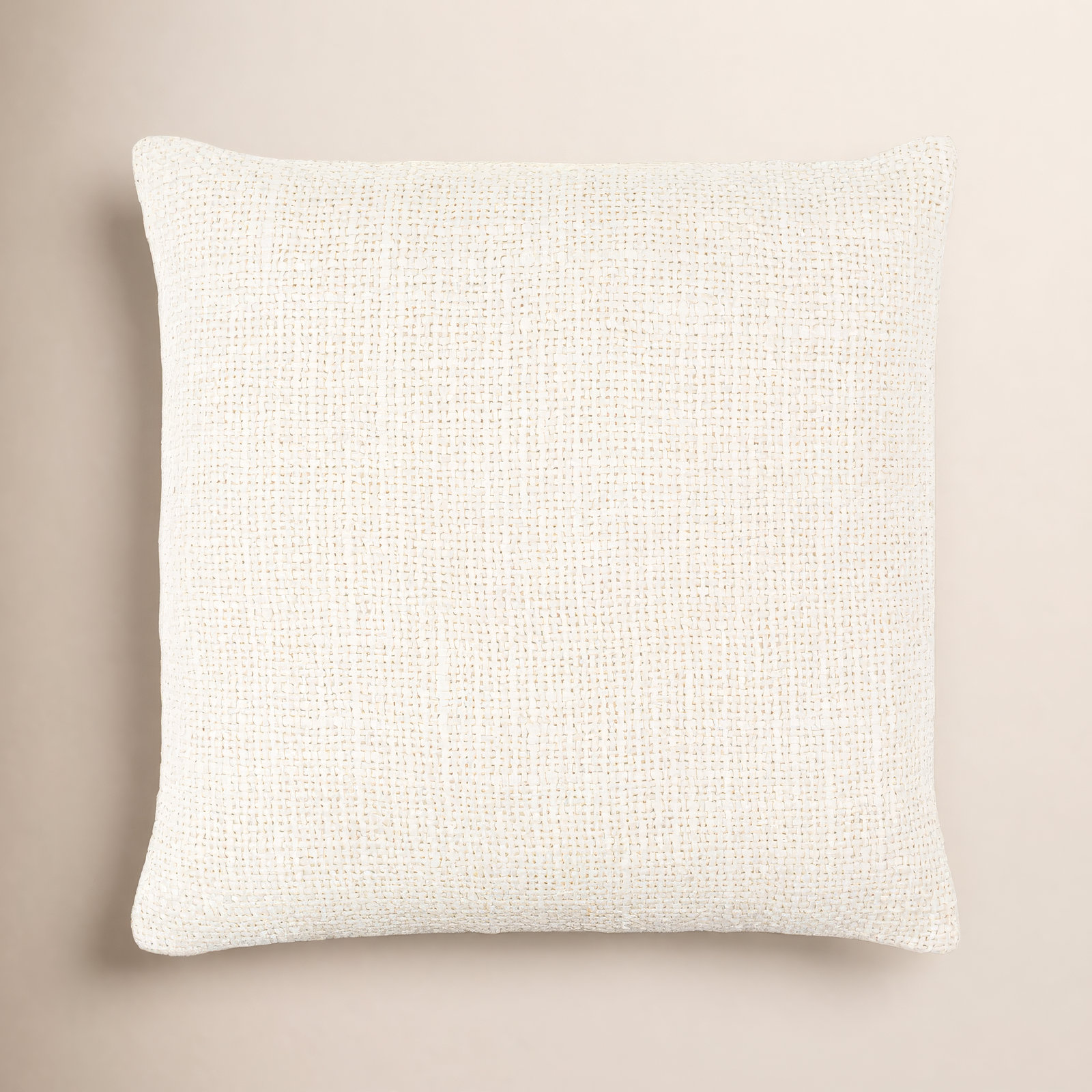 Mansi Ronnie Linen Blend Throw Square Pillow, Polyester/Polyfill, 20" x 20"