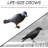 Granbury Crow Metal Garden Statue