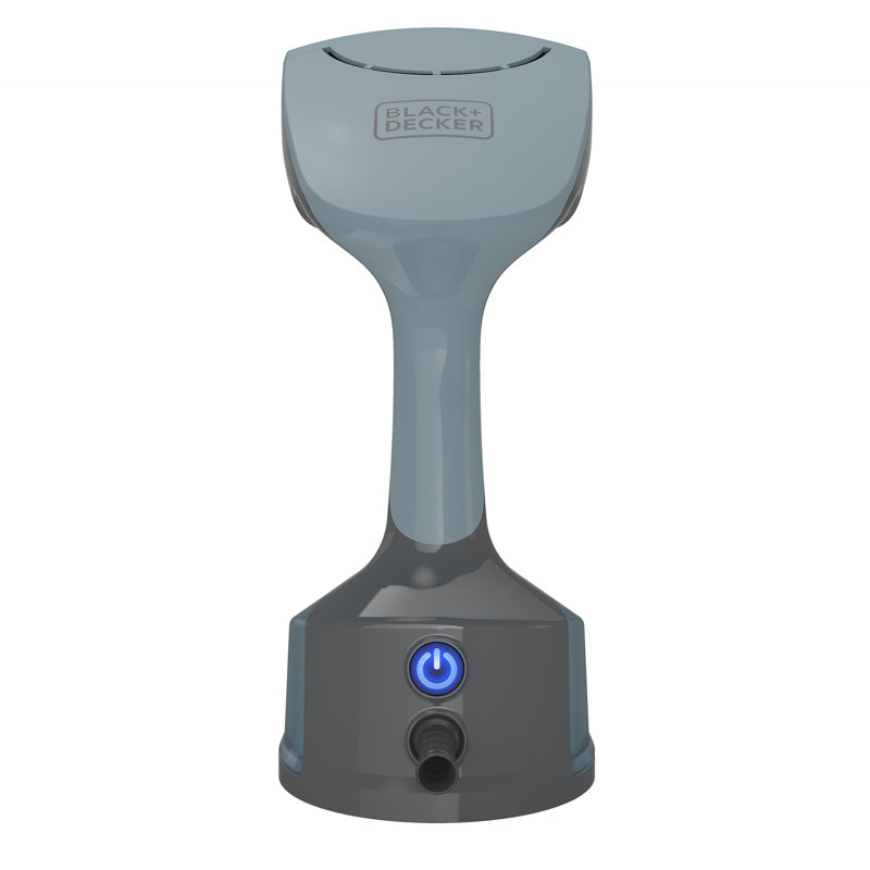 BLACK+DECKER Handheld Steamer for Clothes, Fast Wrinkle Removal, Auto Shut-Off, Attachments for Delicate Fabrics,  and Steaming Curtains, (HGS200).