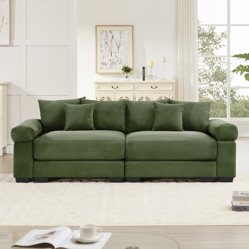 Canapé pour salon, chambres à coucher, Vert