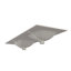 Lavabo de salle de bain mural 48 "avec trou pour robinet