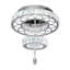 Lustre moderne en cristal 16 po