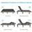 Florissant Massaging Adjustable Bed with Remote-1152046103