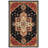 Heritage Hand Tufted Wool/Cotton/Latex Oriental Rug in Navy/Red-93743811