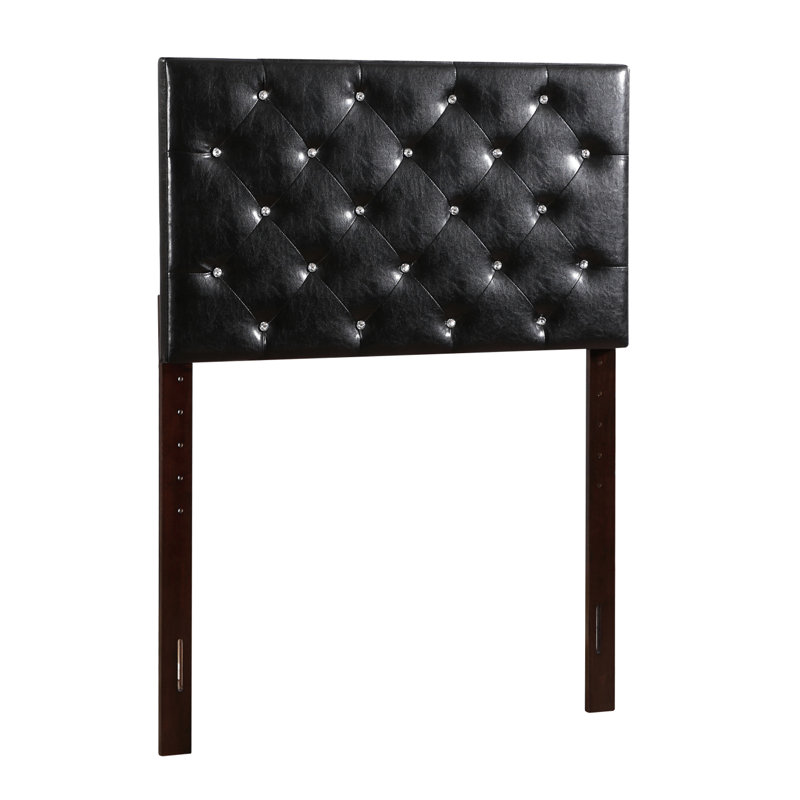 Super Nova G0132-THB Twin Headboard , BLACK, Twin, Black