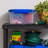 IRIS 6 Qt./1.5 Gal. Weatherproof Clear Plastic Storage Tote