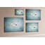 Wall Mounted bulletin board print decorative wall pin board for wall home office corkboard Retro style map