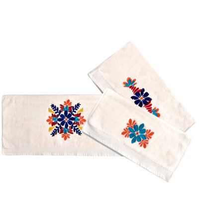Ensemble de serviettes de bain 3 pièces Talavera